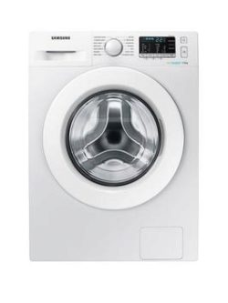 Samsung Ww70J5555Mw/Eu 7Kg Load, 1400 Spin Washing Machine With Ecobubble&Trade; Technology - White